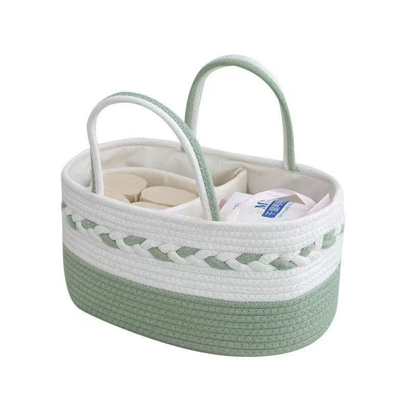 Compact Foldable Laundry Basket – Portable Mommy Bag Car Storage