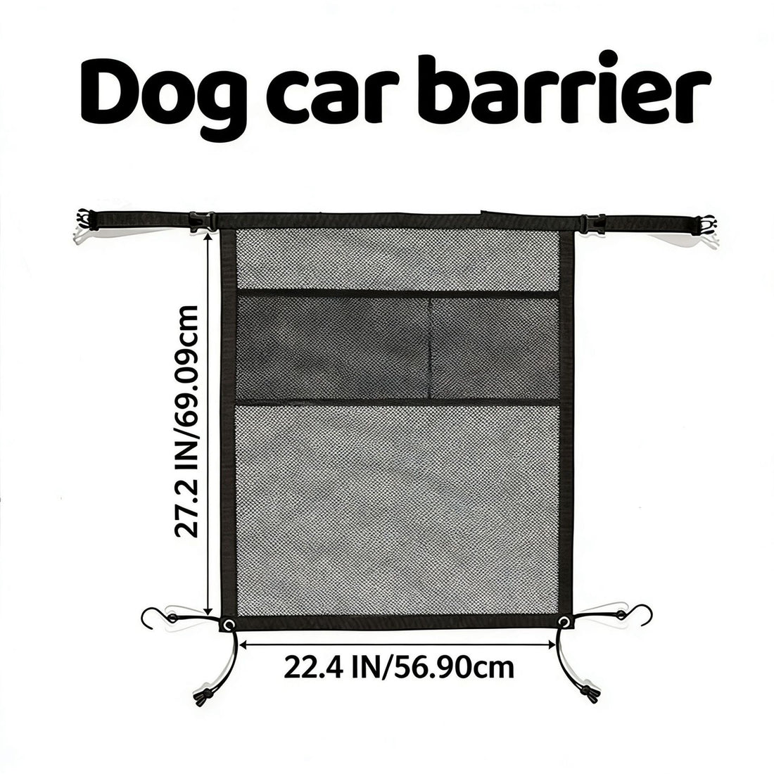 Thickened Rear-Seat Anti-Scratch Pet Barrier For Cars