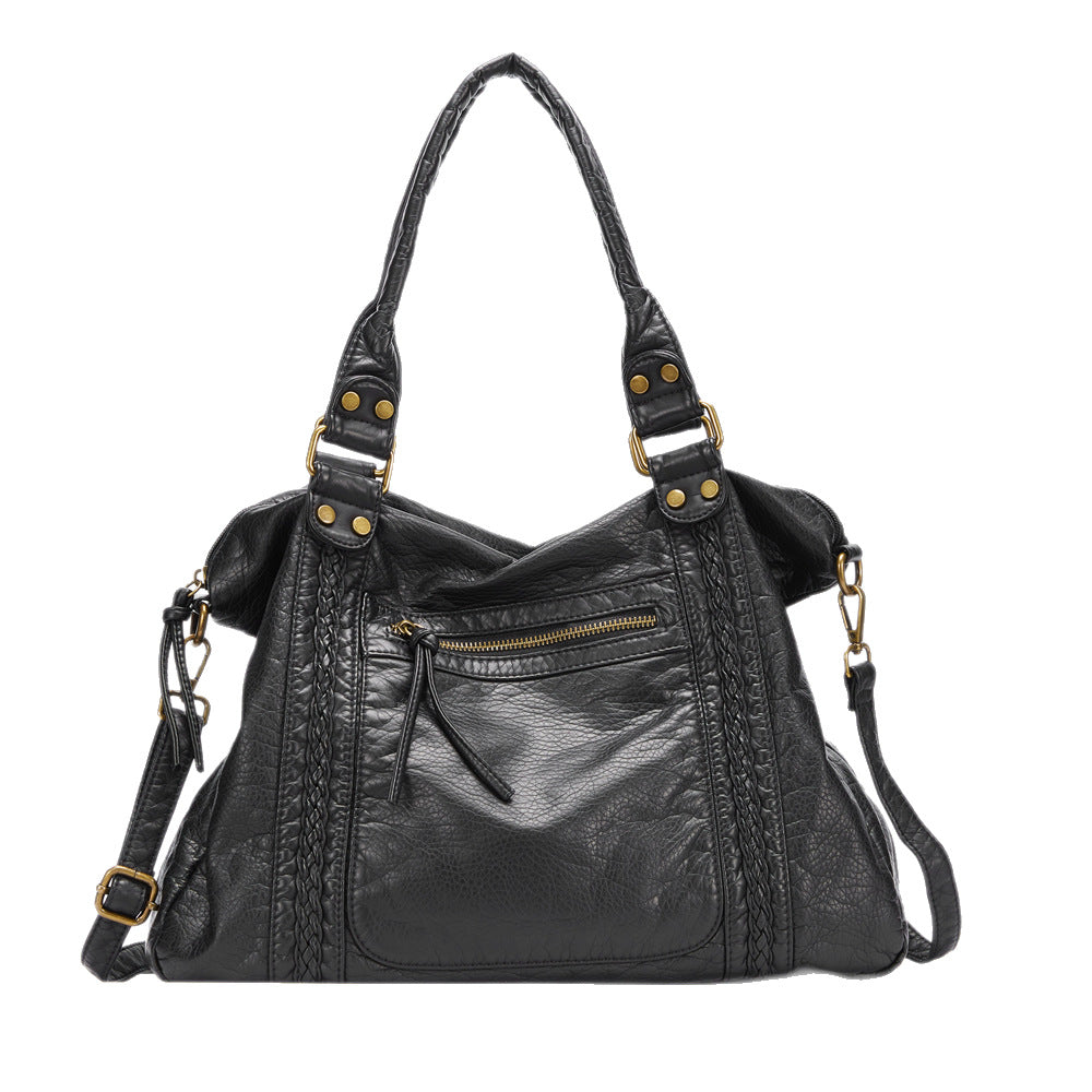 Retro Y2K Edgy Biker-Style Shoulder Crossbody Bag