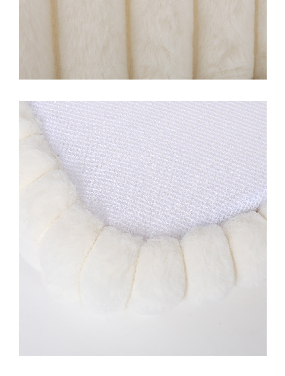 Hanging Suction-Cup Plush Cat Hammock