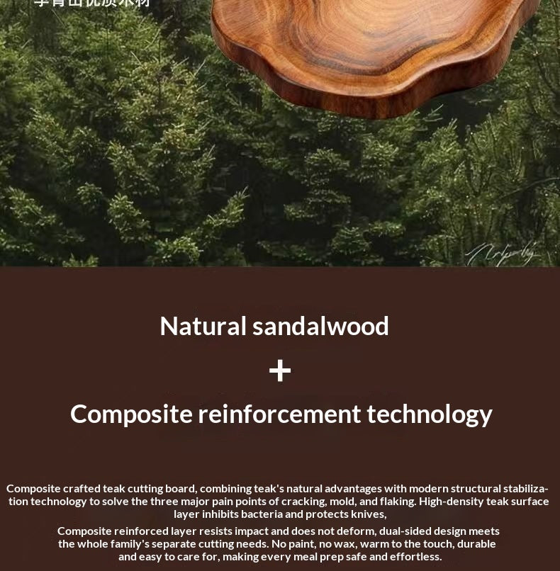 Large Bamboo Cutting Board – Durable & Easy to Clean