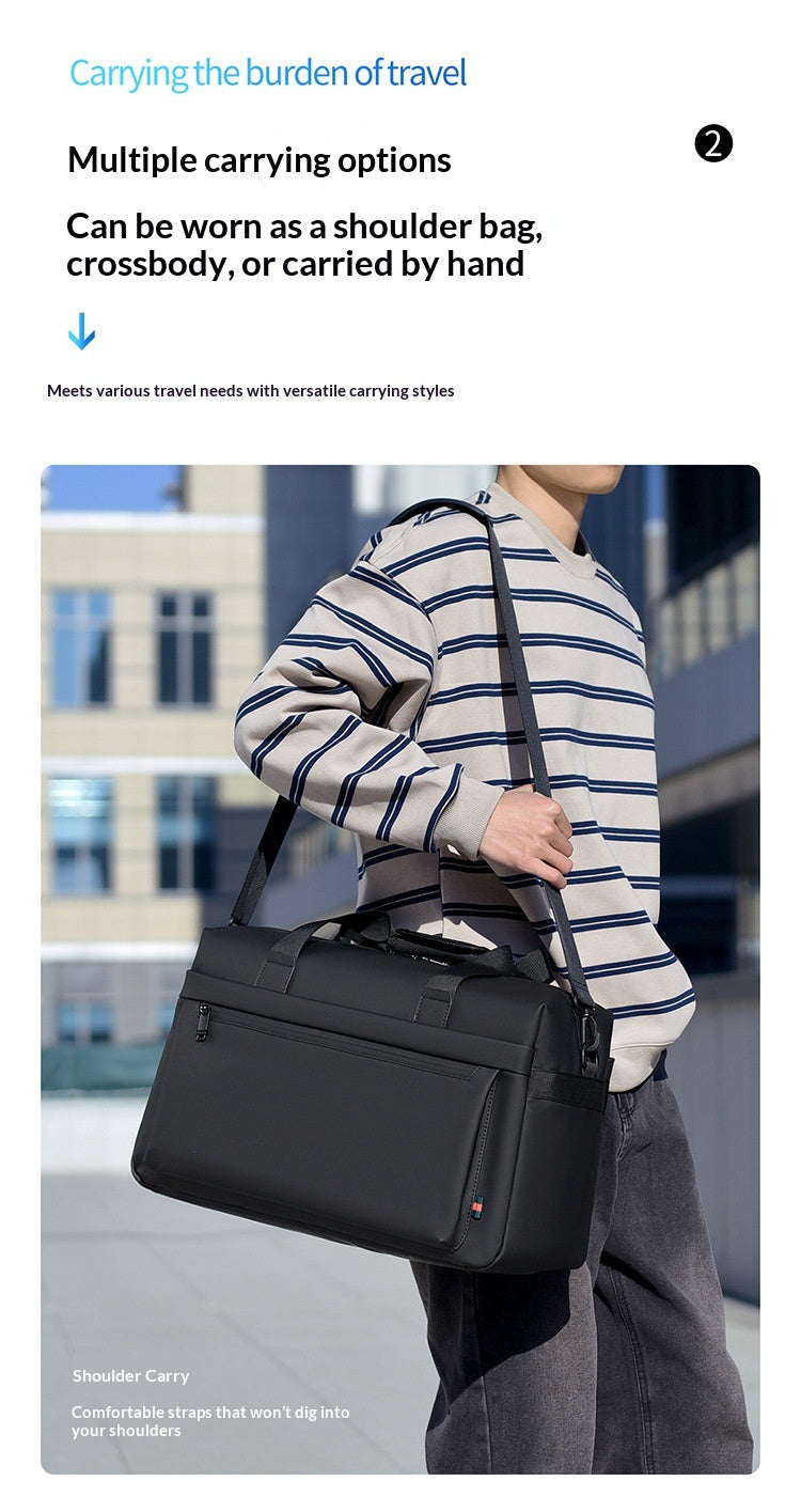 Large Capacity Hand‑Carry Luggage with Dry‑Wet Separation