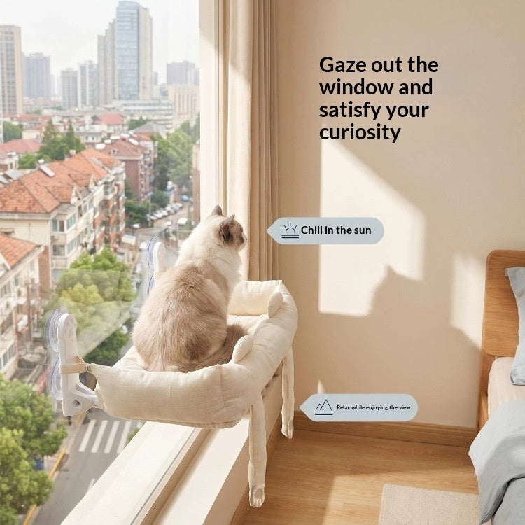 Foldable Cat Hammock with Powerful Suction Cups