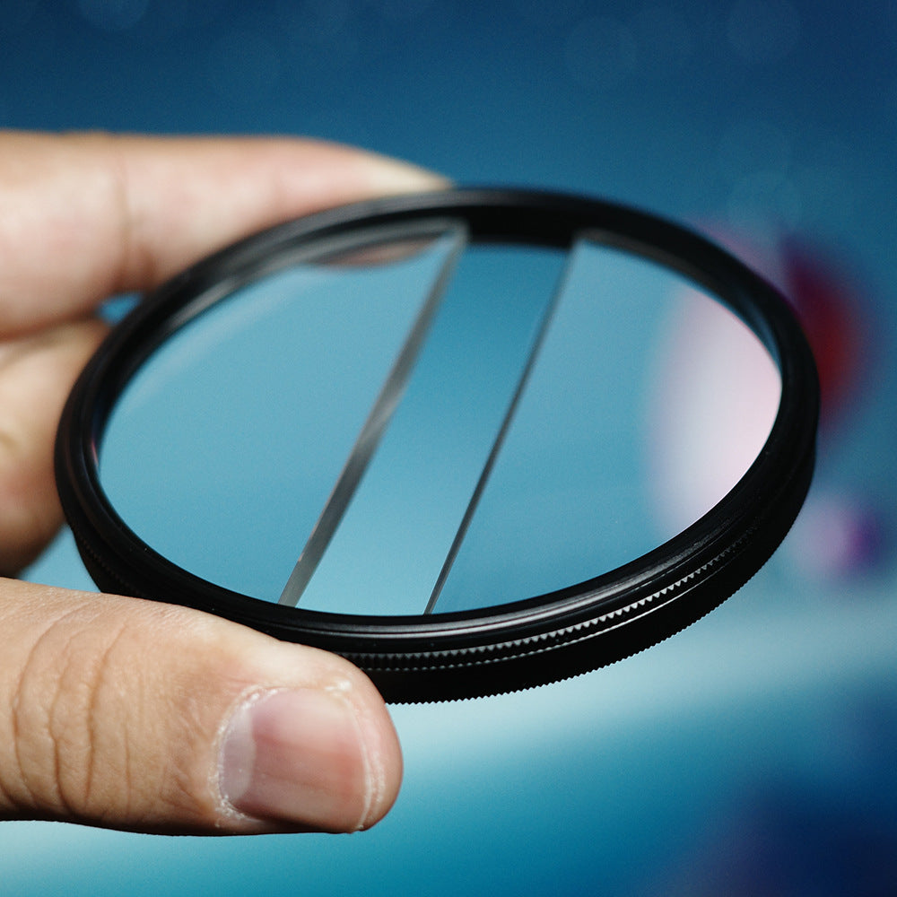 Photography Foreground Blur Filter – Reusable Coffee‑Filter Lens Accessory