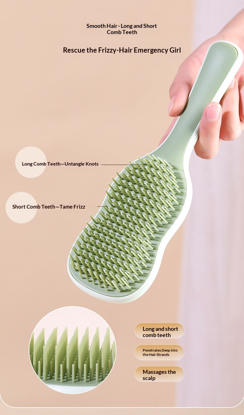 Banana Leaf‑Shaped Adjustable Grooming Comb for Pets