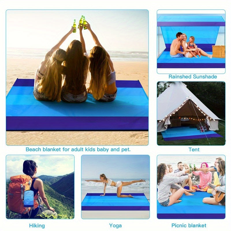 Extra Large Sandproof Waterproof Beach Blanket
