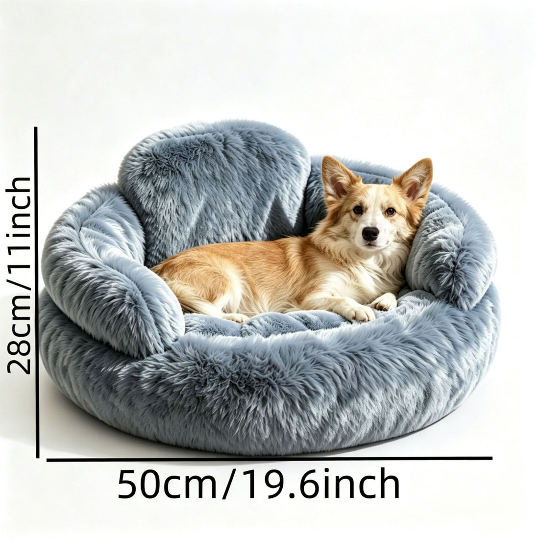 Cozy Portable Yoga-Mat‑Style Pet Bed for Winter