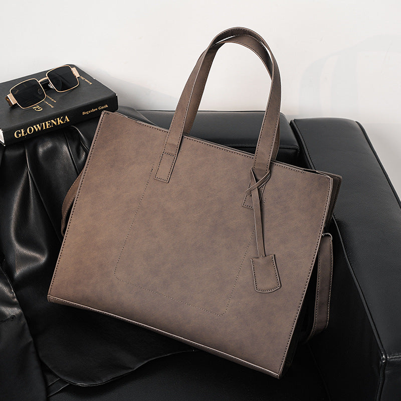 Stylish Multi-Use Folding Crossbody Tote for Men