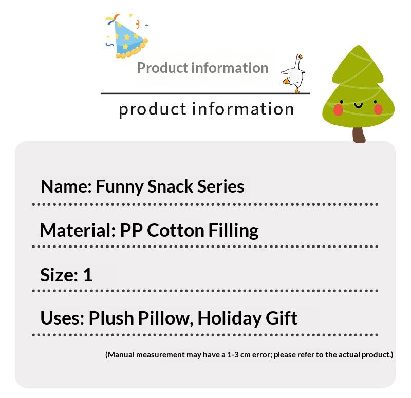 Travel‑Ready Spicy Strip Plush Pillow – Portable Folding Comfort