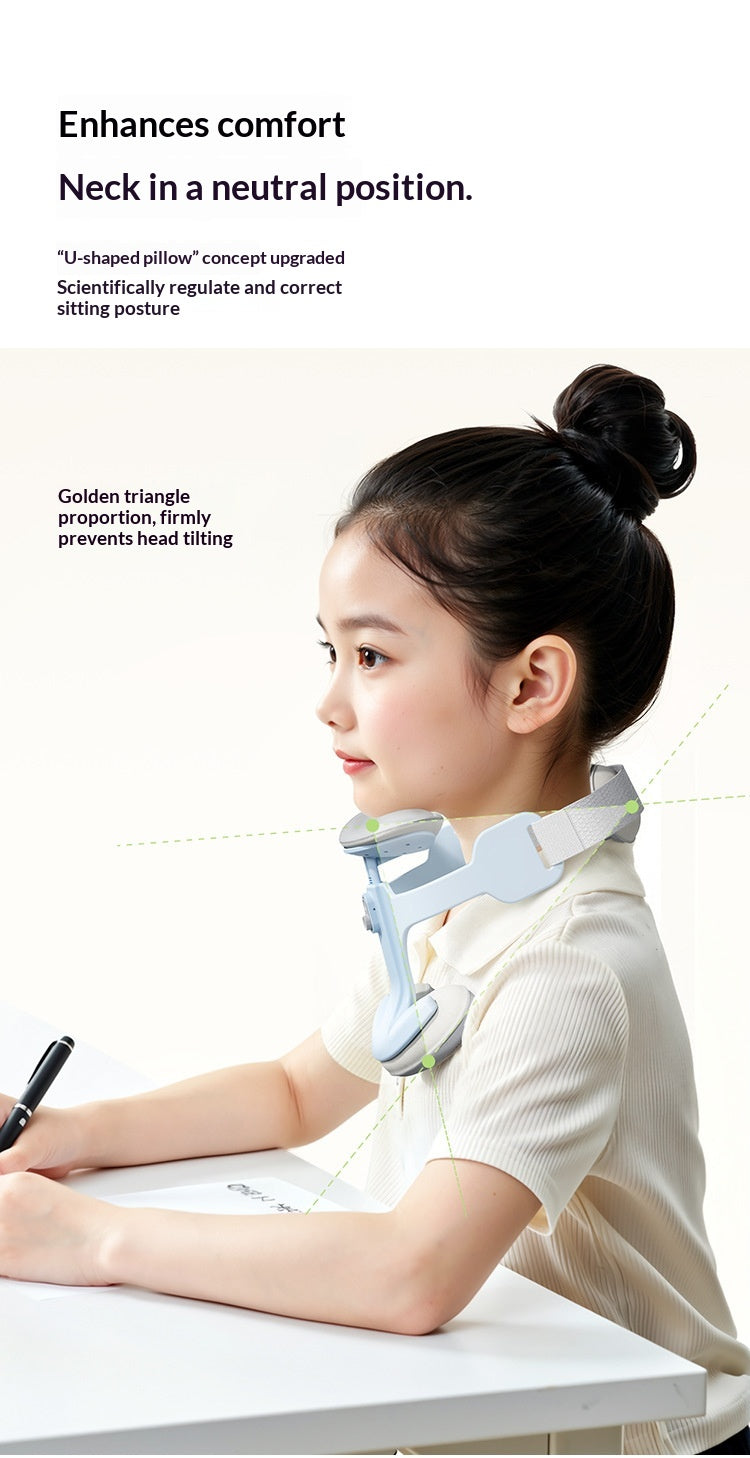 Adjustable Neck Brace for Forward-Head Posture Correction