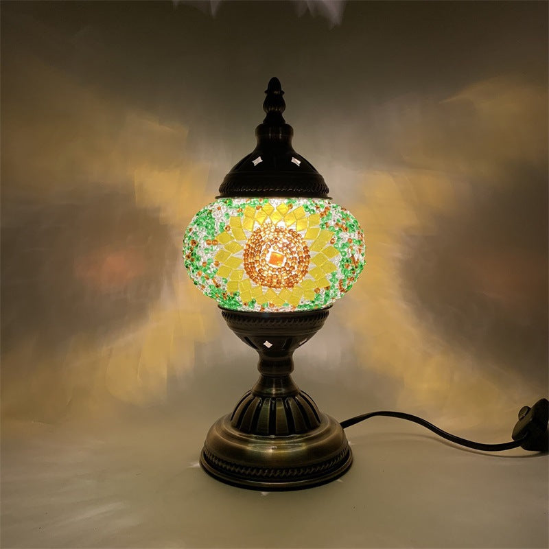 Portable Folding Picnic Table Lamp – Retro DIY Creative Table Light