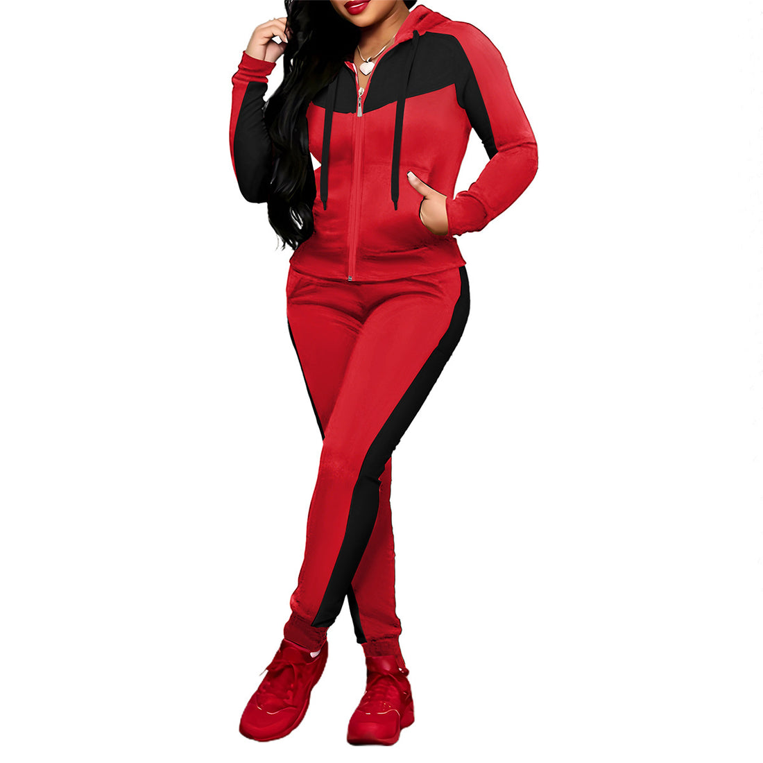 Elegant Women’s Crew‑Neck Vest & Pants Set – Soft, Stylish, Versatile