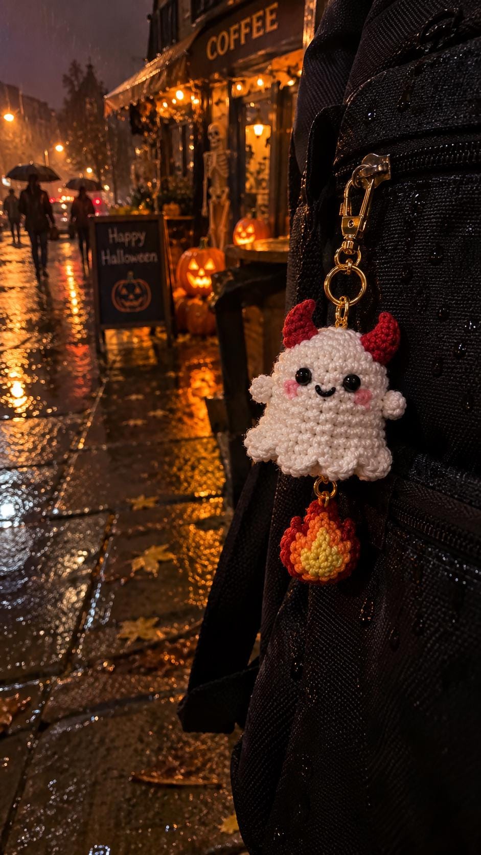 Halloween Crochet Charm Collection, 10 Characters + Charms (Digital Pattern)