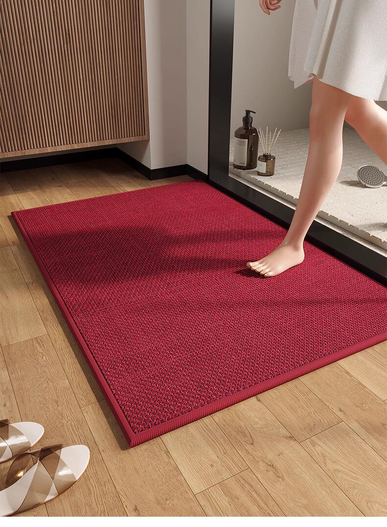 Compact Folding Quick-Drying Bathroom Floor Mat