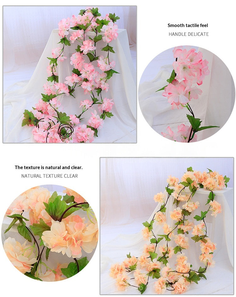 Artificial Cherry Blossom Vines – Elegant Home & Wedding Decor
