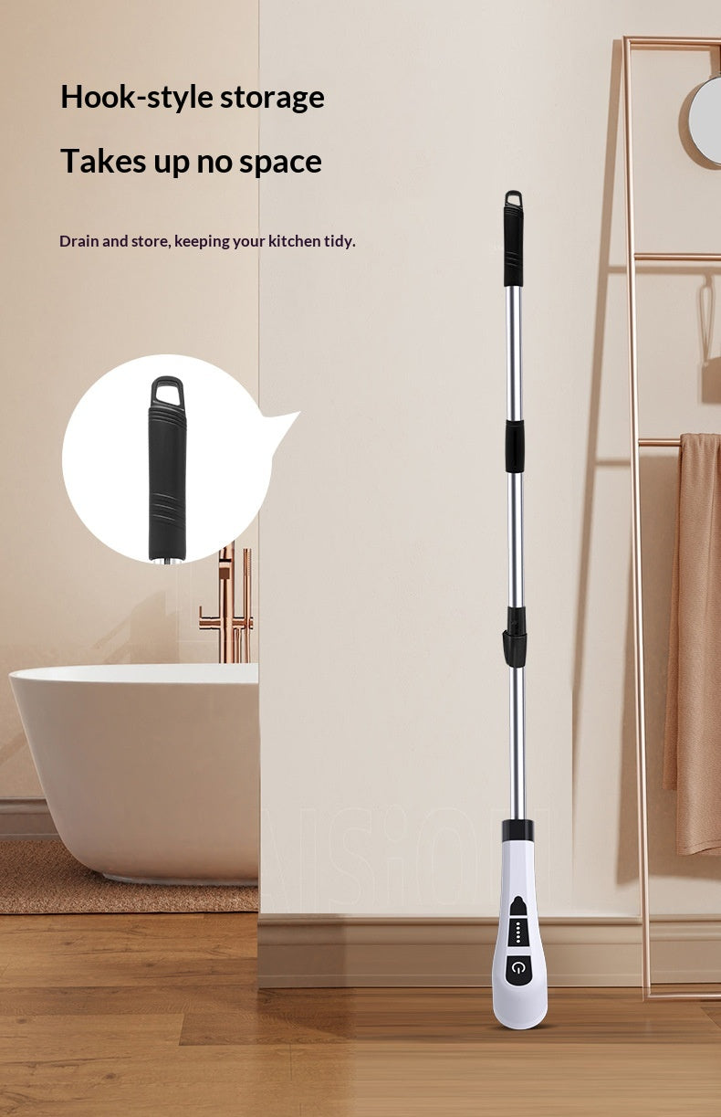 Compact Reusable Silicone Dish Brush – 7‑in‑1 Cordless Cleaning Power