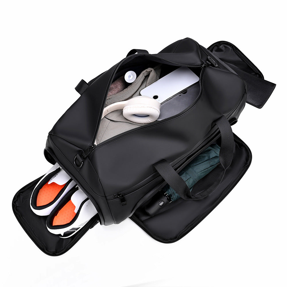 Portable Folding Chair & Trolley Bag with Dry‑Wet Separation for Swimming & Sports