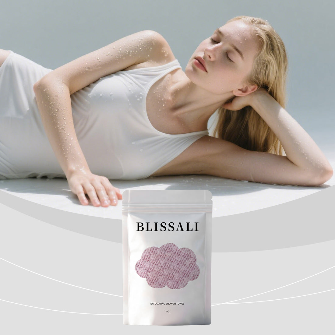Gentle Eco-Friendly Reusable Bath Towel – Soft, Durable, Easy to Carry