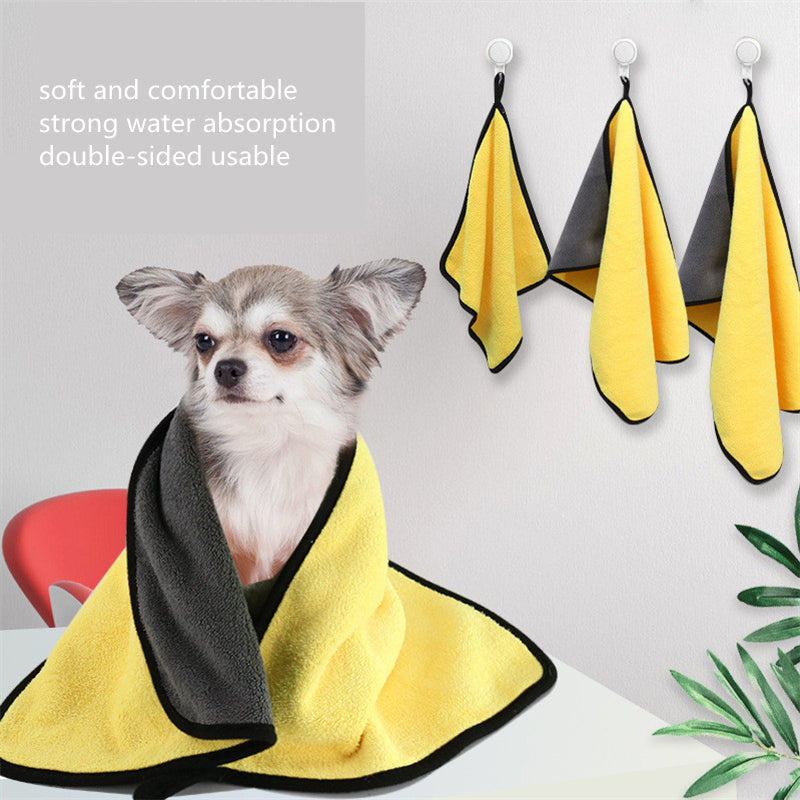 Pet Absorbent Towel – Multi‑Size, Quick‑Dry Sports Towel