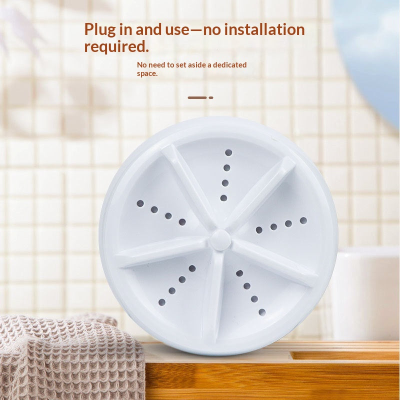 Portable Ultrasonic Mini Washer for Socks & Underwear