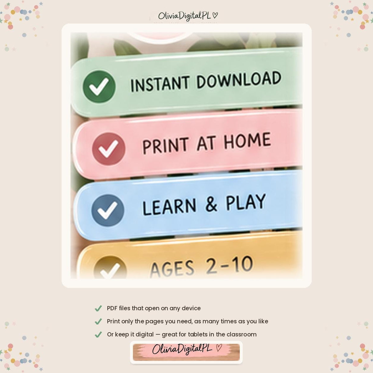 70,000+ Kids Learning Bundle, Preschool Worksheets, Homeschool Activities (Digital Download)