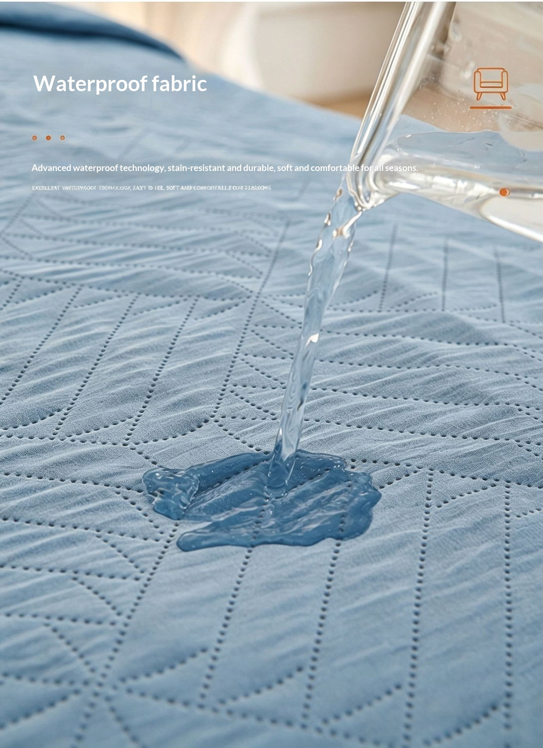 Waterproof Pet Mattress – Pee-Proof, Non-Permeable Pad
