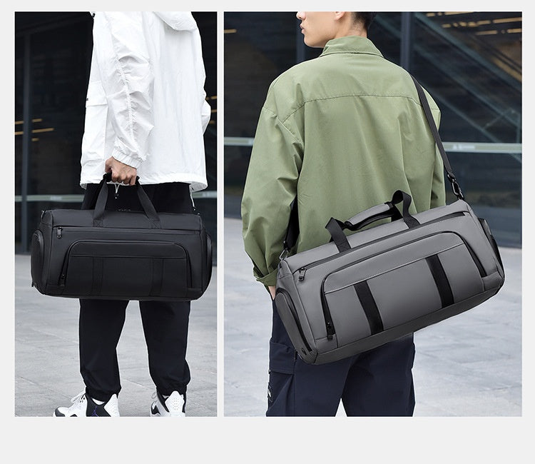 Portable Folding Chair & Trolley Bag with Dry‑Wet Separation for Swimming & Sports