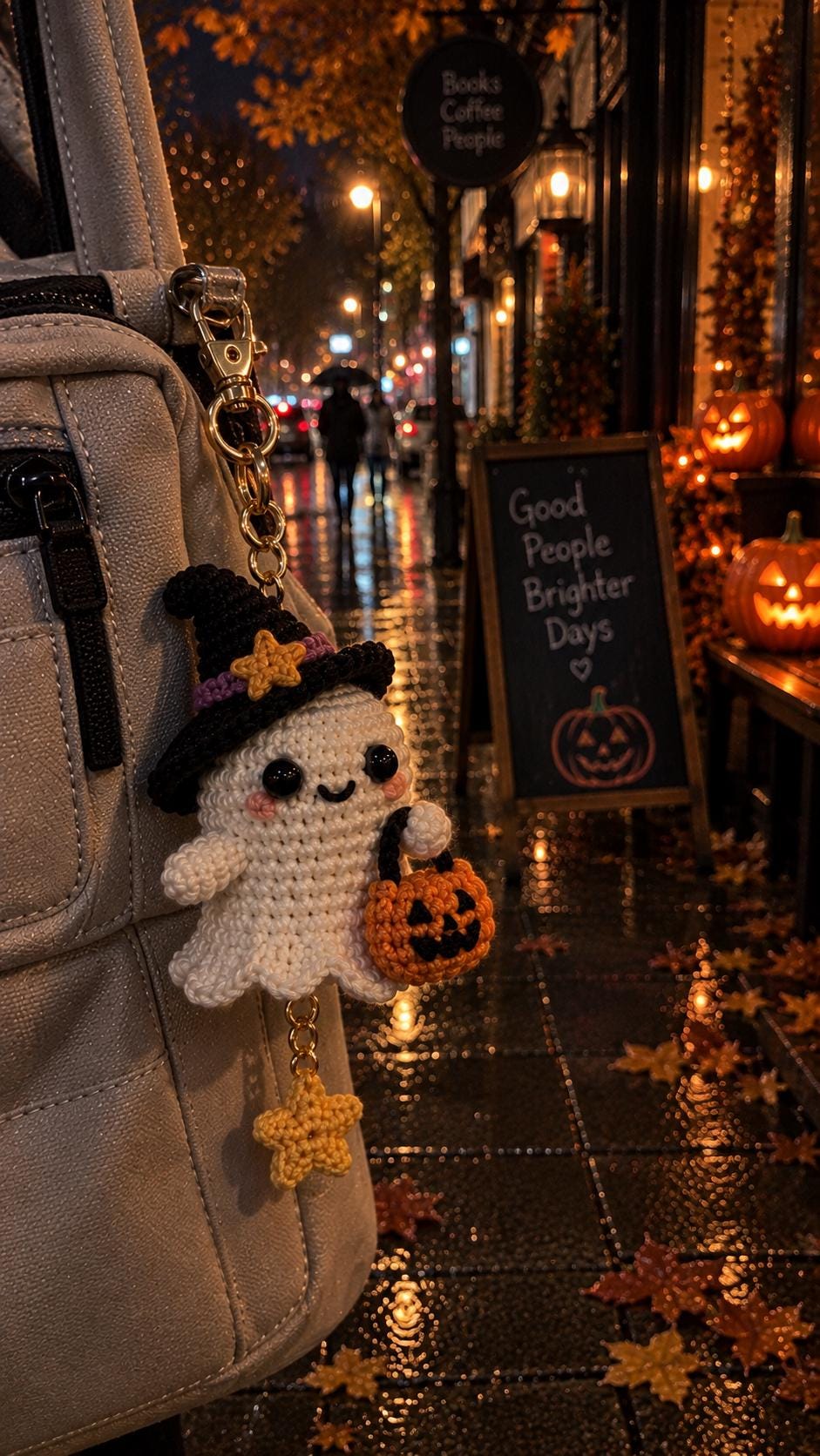 Halloween Crochet Charm Collection, 10 Characters + Charms (Digital Pattern)