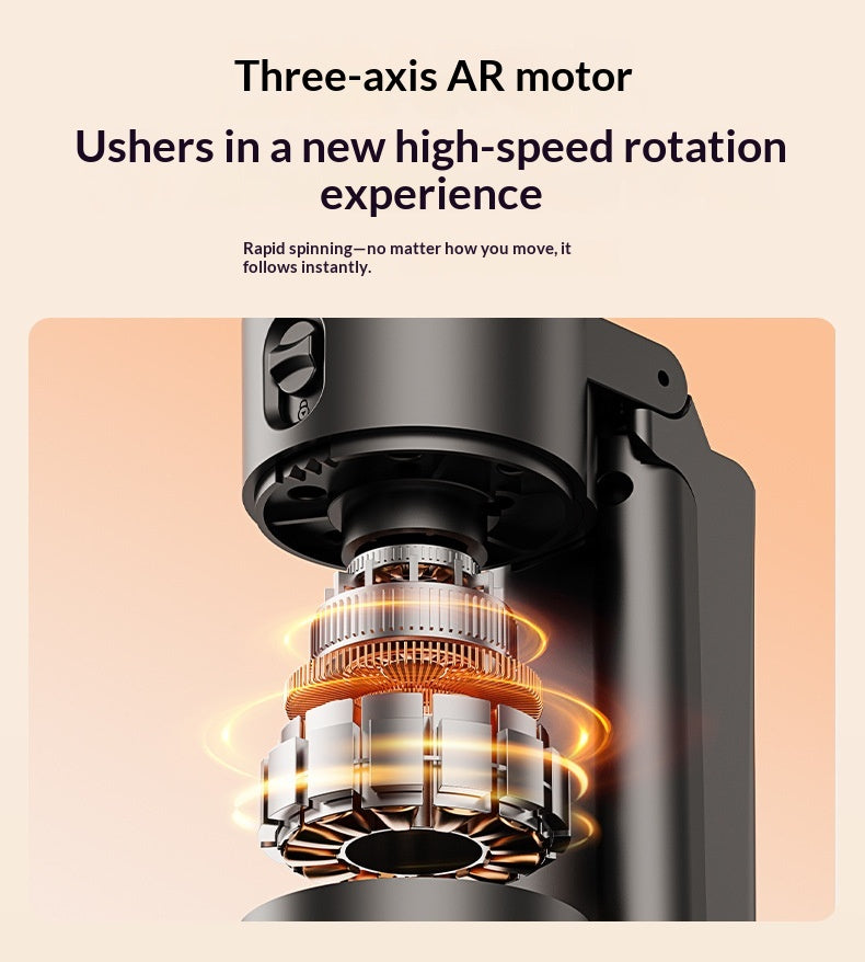 Automatic Rotating Live-streaming Stand With Face Recognition And Auto