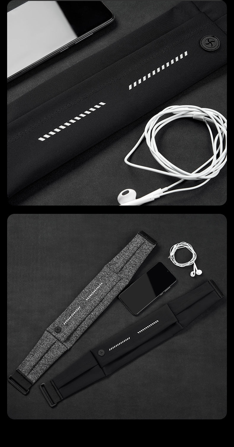 Portable Beverage Cooler Pouch – Light, Invisible Waist Bag for Running