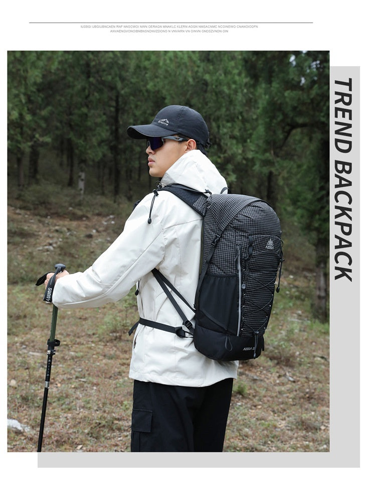 Versatile High-Capacity Sports Backpack with USB Charging