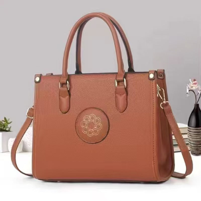 Korean-Style Elegant Women's Tote – Reusable Silicone Grocery Bag