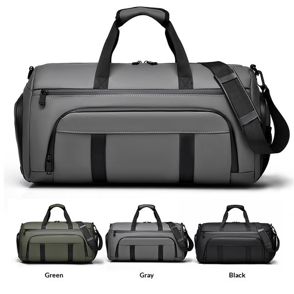 Portable Folding Chair & Trolley Bag with Dry‑Wet Separation for Swimming & Sports