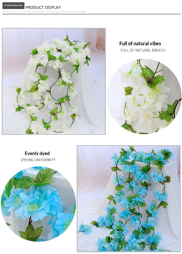 Artificial Cherry Blossom Vines – Elegant Home & Wedding Decor