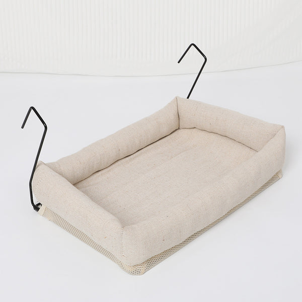 Portable Hemp Pet Hammock for Cats – Lightweight Outdoor Rest