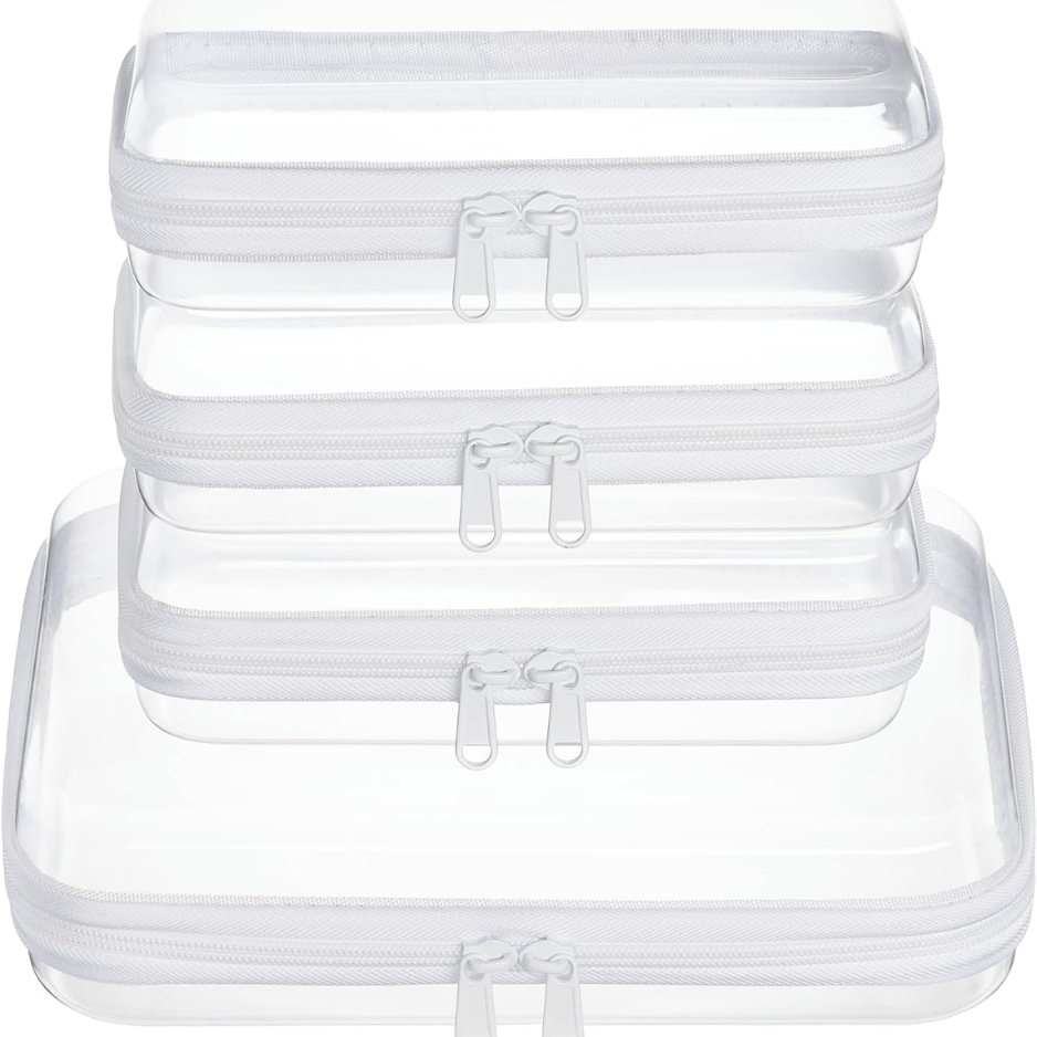 Clear Zipper Pouch – Multi-Use Travel & Toy Organizer