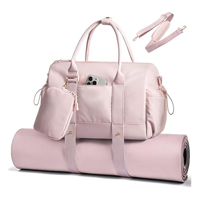 Solid-color Dry-wet Separation Lightweight Travel Bag