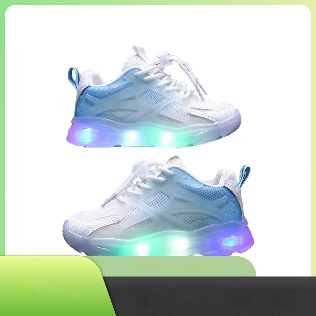 Compact Portable Book Light for Boys – Breathable Bright Mesh Shoes
