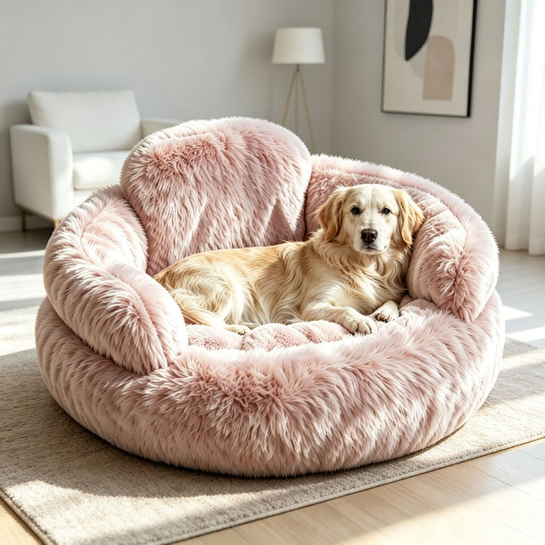 Cozy Portable Yoga-Mat‑Style Pet Bed for Winter