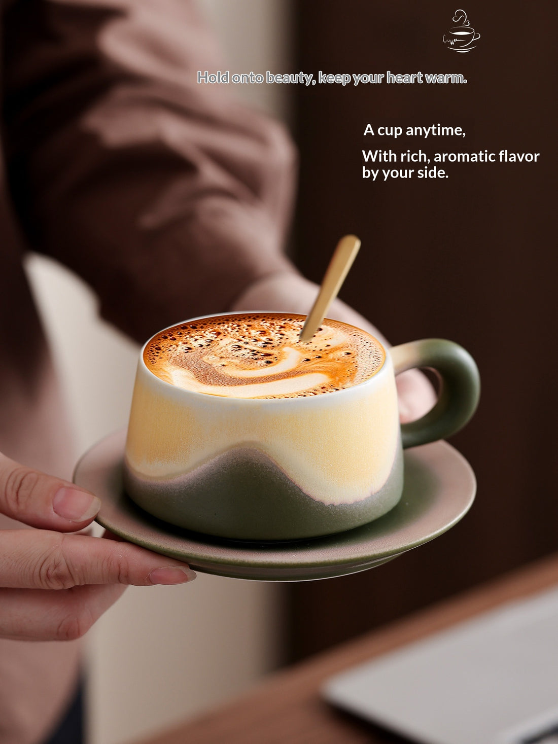 Portable Blender Cup – Ceramic Coffee Mug for On‑The‑Go
