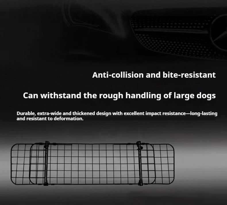 Compact Folding Pet Seat Barrier for Car Trunk & Seats