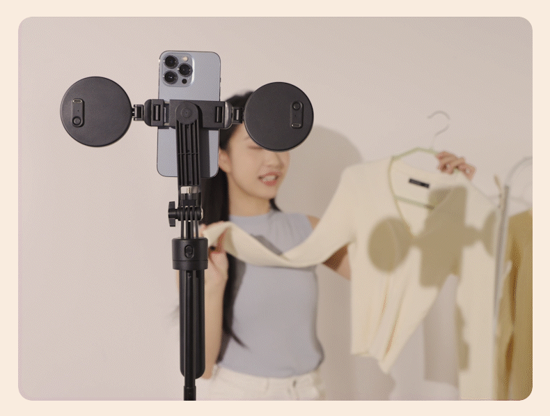 Automatic Rotating Live-streaming Stand With Face Recognition And Auto