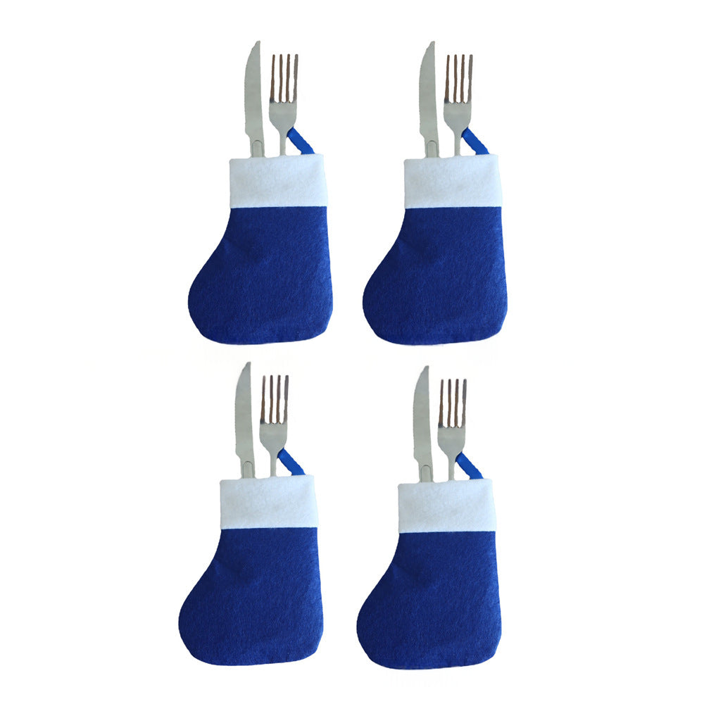 Versatile Christmas Stocking Cutlery Bag – Fold‑Away Utensil Holder