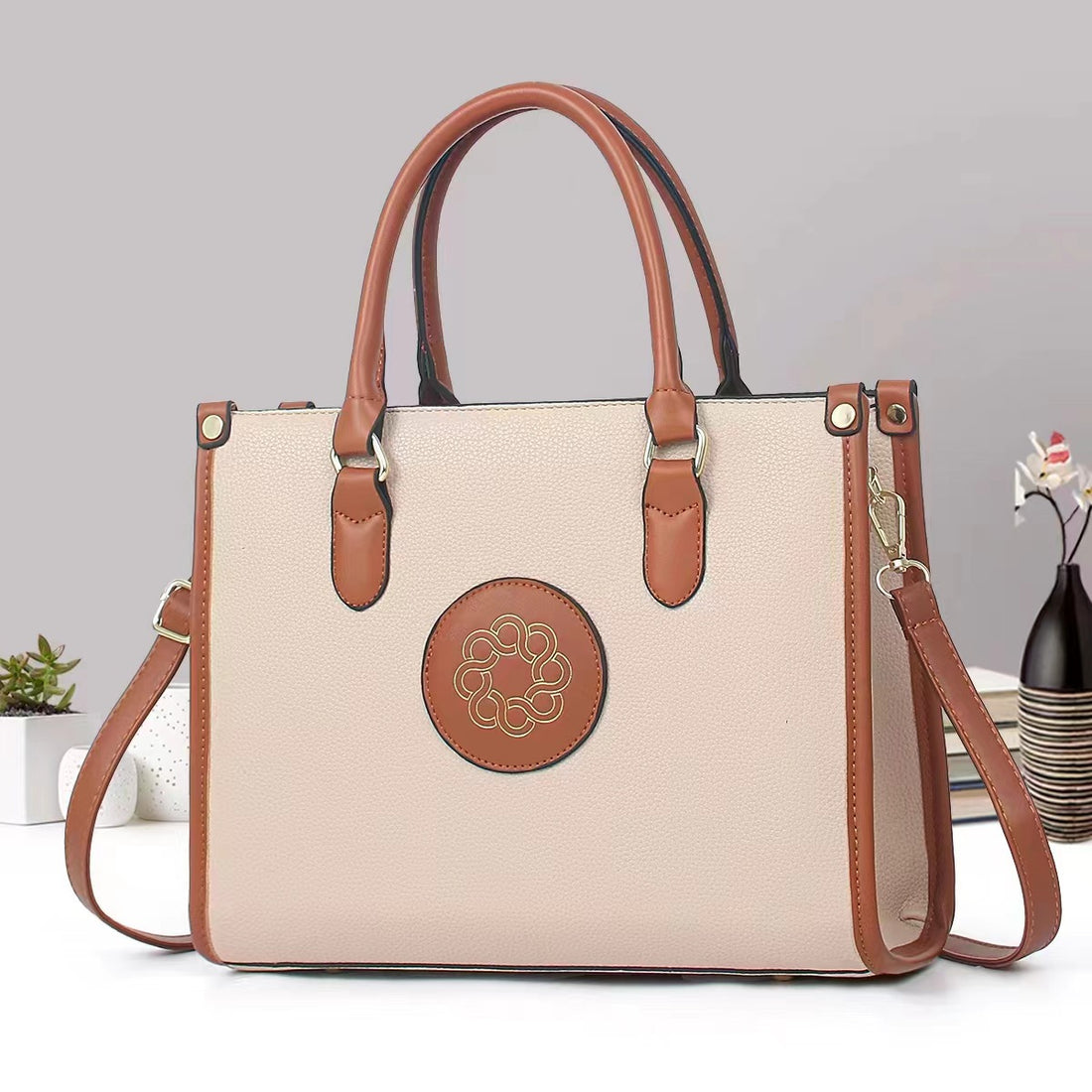 Korean-Style Elegant Women's Tote – Reusable Silicone Grocery Bag