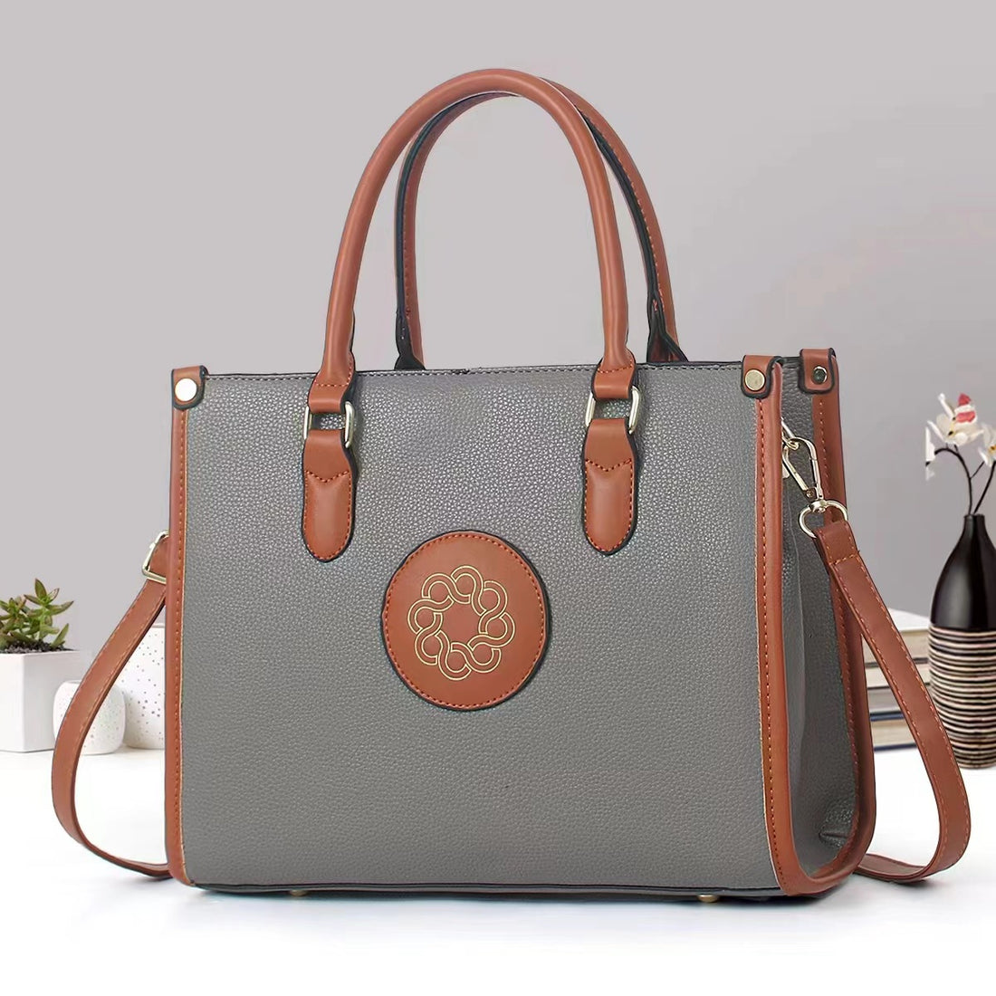 Korean-Style Elegant Women's Tote – Reusable Silicone Grocery Bag