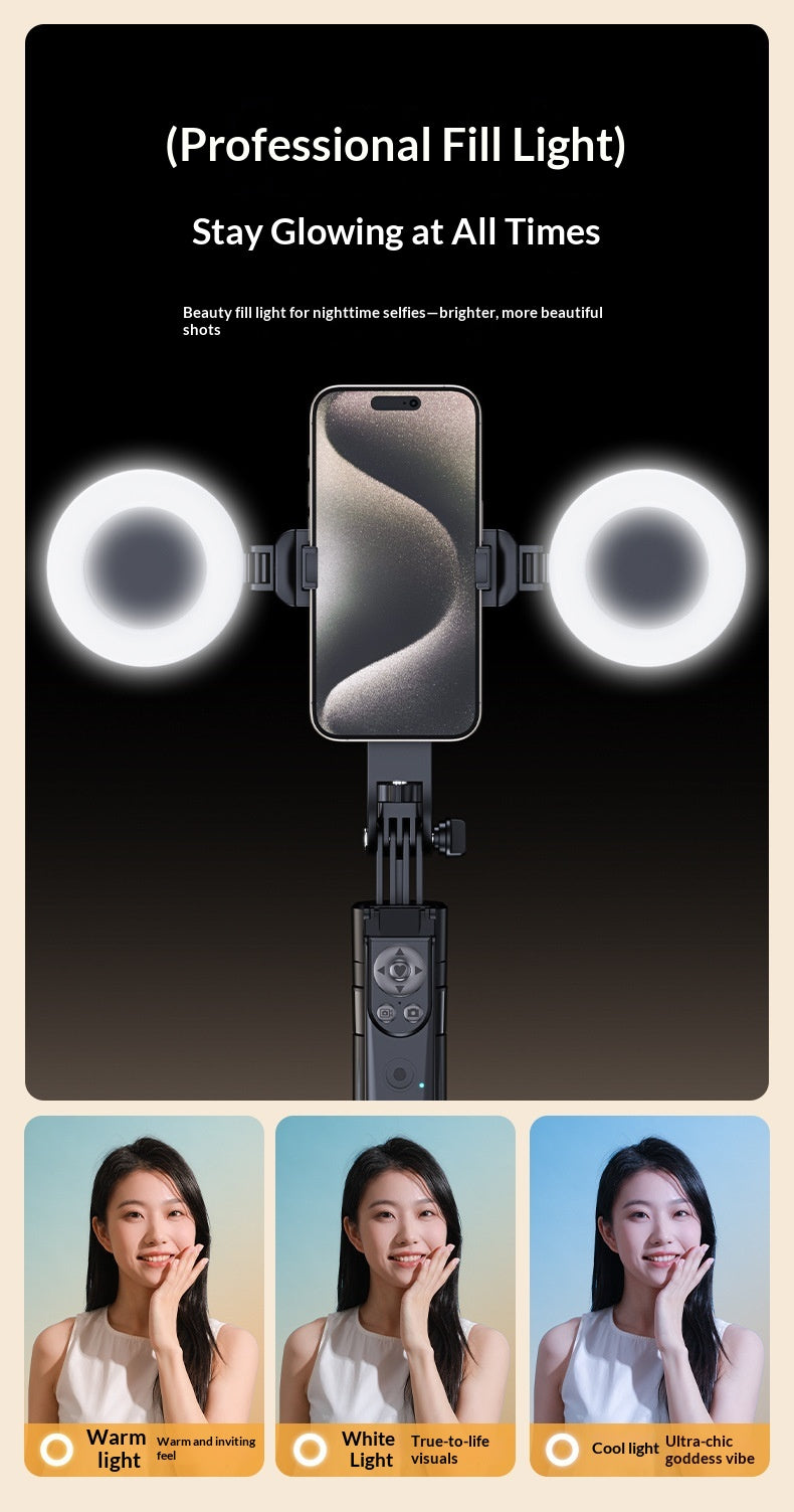 Automatic Rotating Live-streaming Stand With Face Recognition And Auto