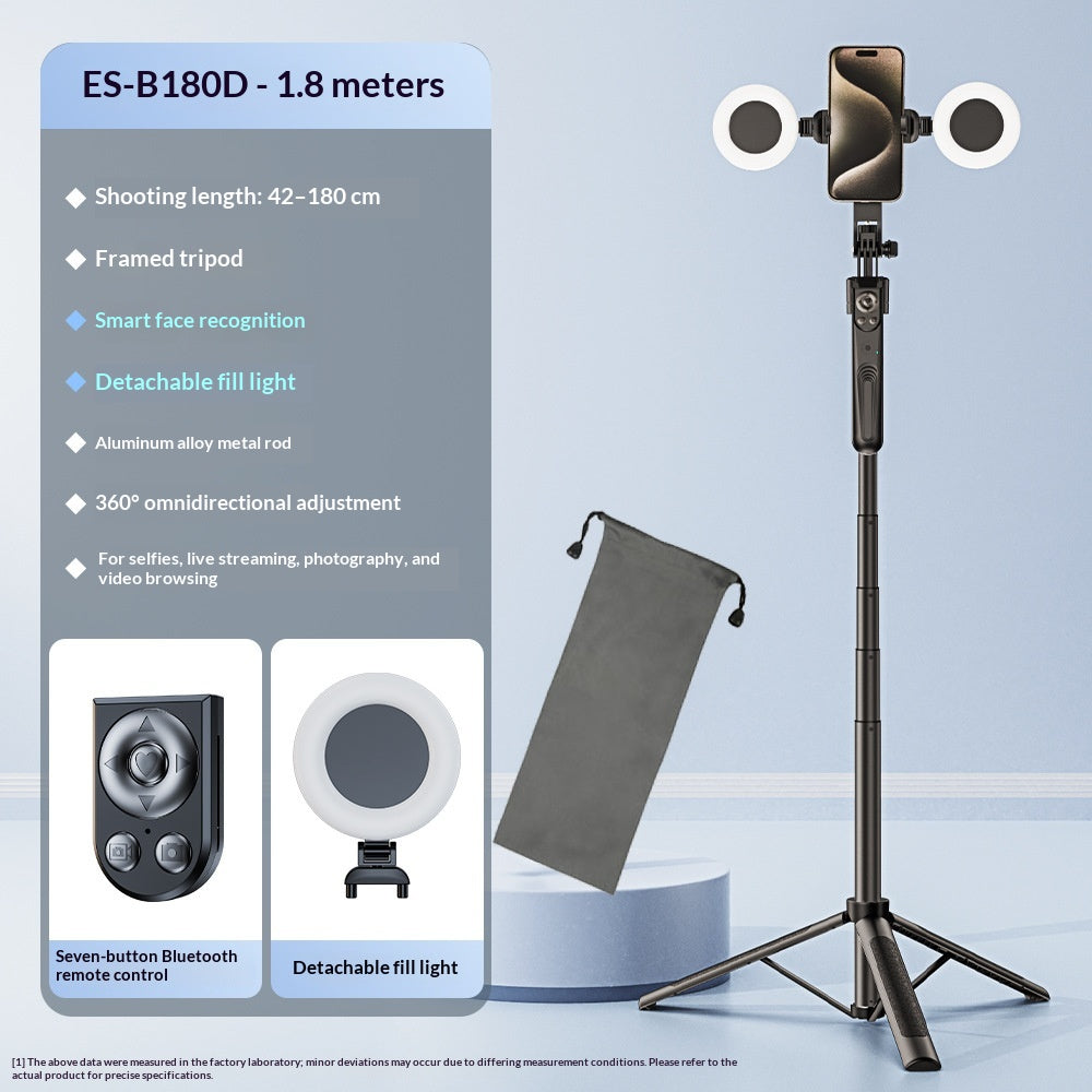 Automatic Rotating Live-streaming Stand With Face Recognition And Auto