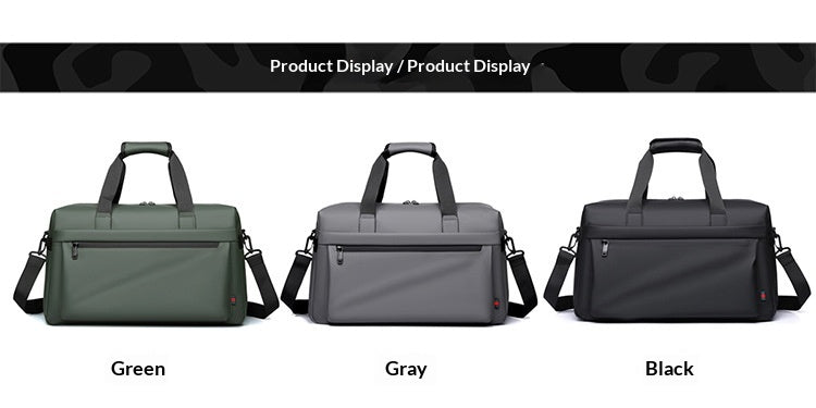Large Capacity Hand‑Carry Luggage with Dry‑Wet Separation