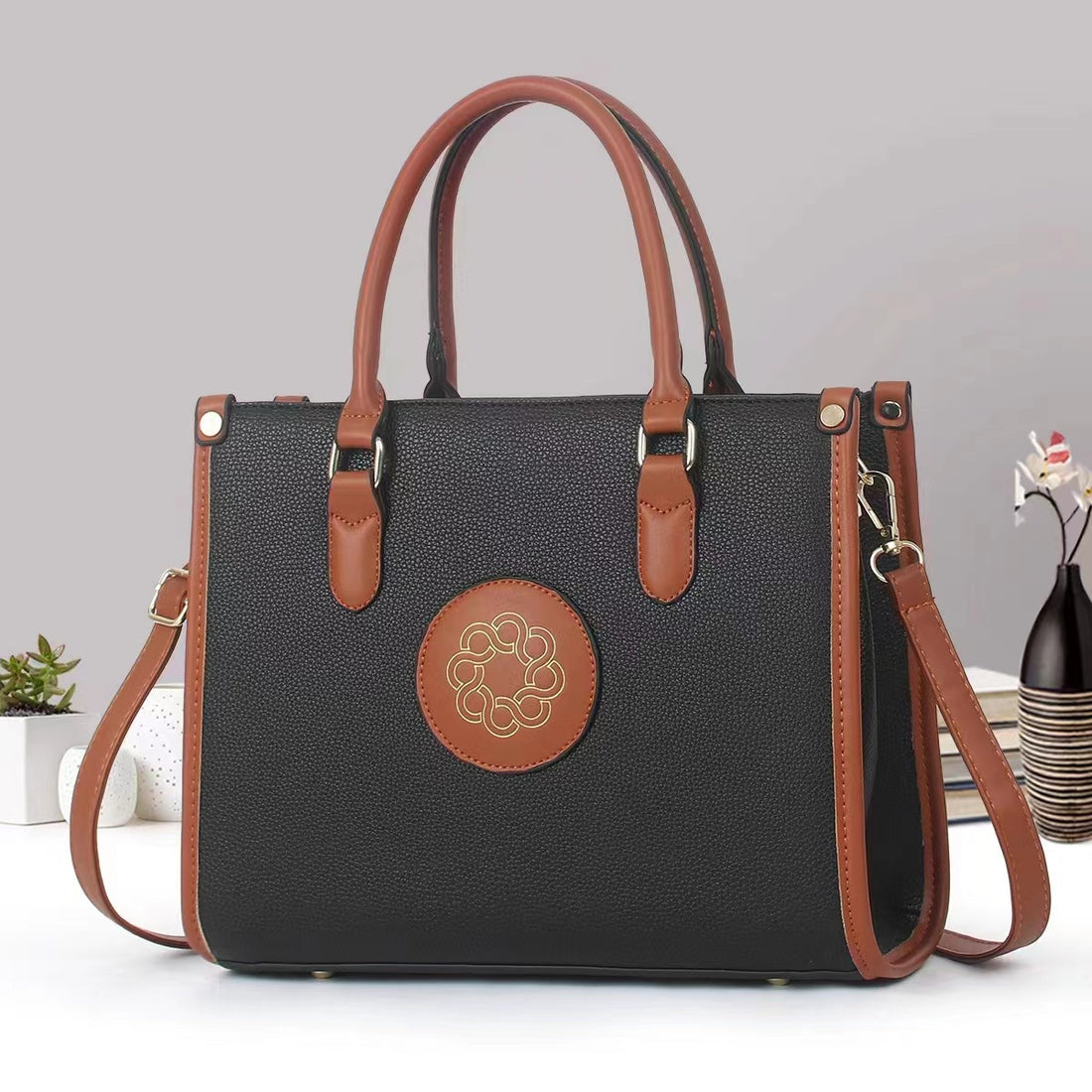 Korean-Style Elegant Women's Tote – Reusable Silicone Grocery Bag