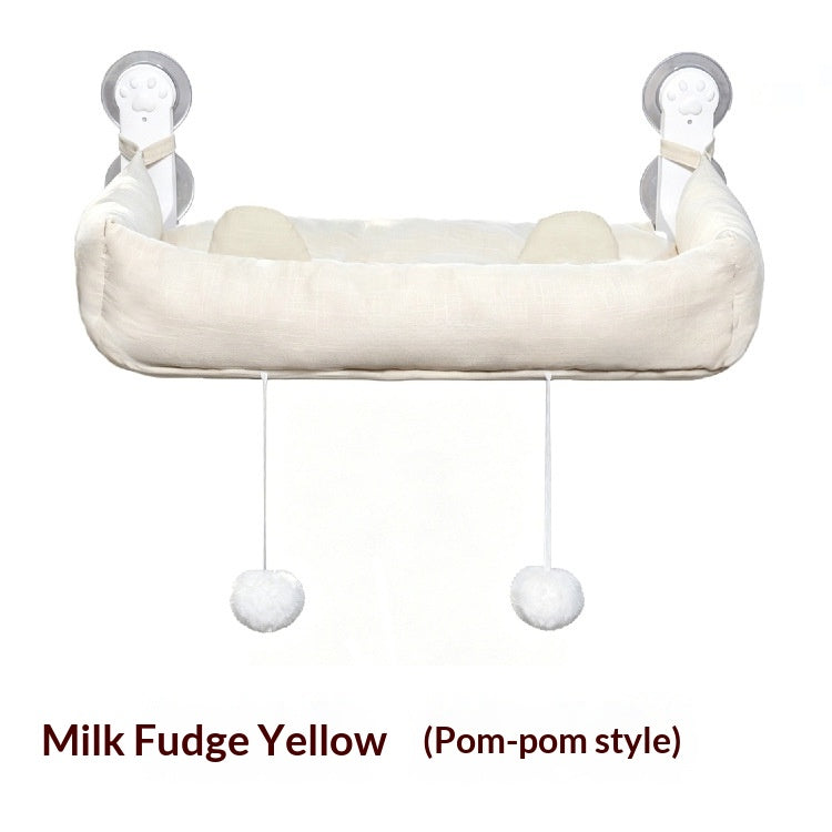 Foldable Cat Hammock with Powerful Suction Cups